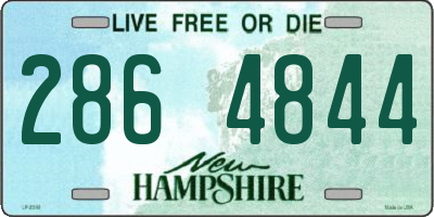 NH license plate 2864844