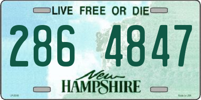 NH license plate 2864847