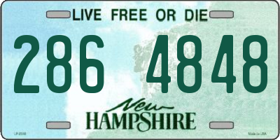 NH license plate 2864848