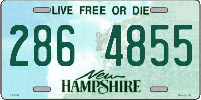 NH license plate 2864855