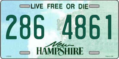 NH license plate 2864861