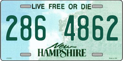 NH license plate 2864862