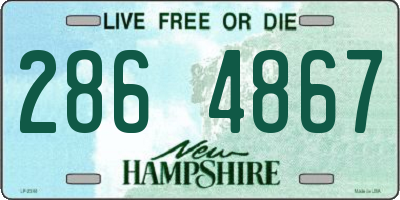 NH license plate 2864867