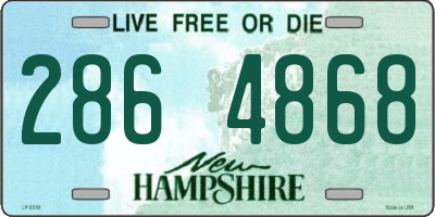 NH license plate 2864868