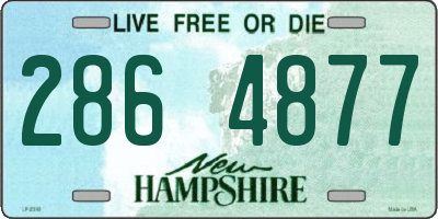 NH license plate 2864877