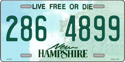 NH license plate 2864899