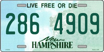NH license plate 2864909