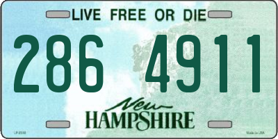 NH license plate 2864911