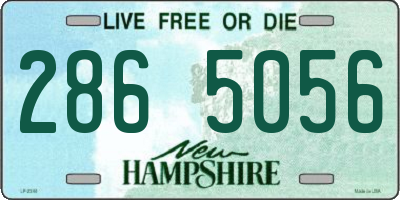 NH license plate 2865056