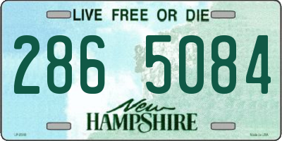 NH license plate 2865084