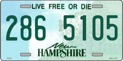NH license plate 2865105