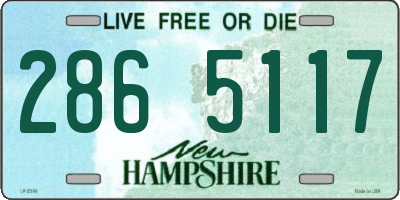 NH license plate 2865117