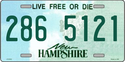 NH license plate 2865121