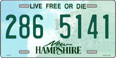NH license plate 2865141