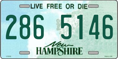 NH license plate 2865146