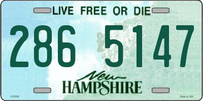 NH license plate 2865147