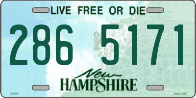 NH license plate 2865171