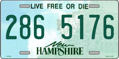 NH license plate 2865176
