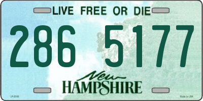 NH license plate 2865177