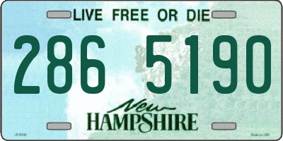 NH license plate 2865190
