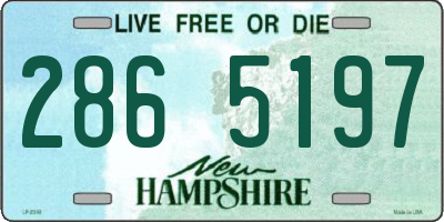 NH license plate 2865197