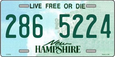 NH license plate 2865224