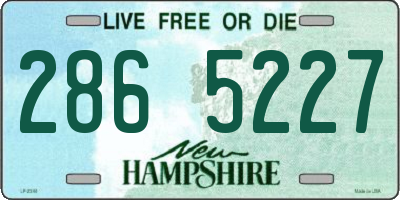 NH license plate 2865227