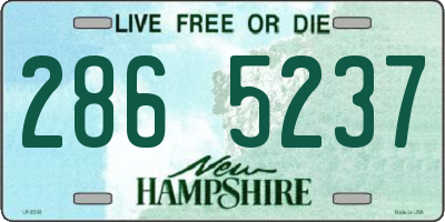 NH license plate 2865237