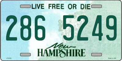 NH license plate 2865249