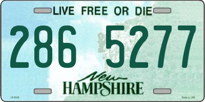NH license plate 2865277