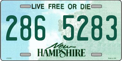 NH license plate 2865283