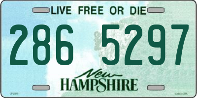 NH license plate 2865297