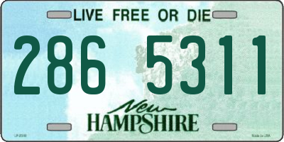NH license plate 2865311