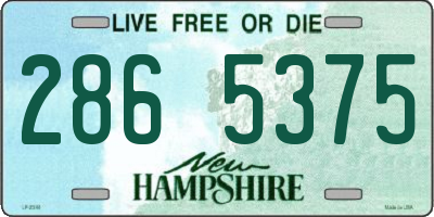 NH license plate 2865375