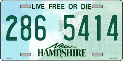 NH license plate 2865414