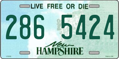 NH license plate 2865424