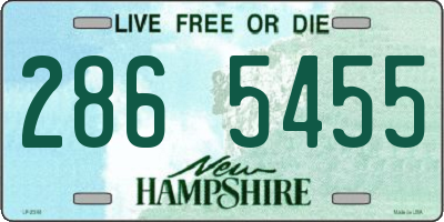 NH license plate 2865455