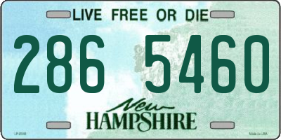 NH license plate 2865460