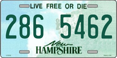 NH license plate 2865462