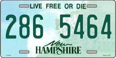 NH license plate 2865464
