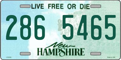 NH license plate 2865465