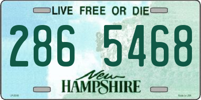 NH license plate 2865468