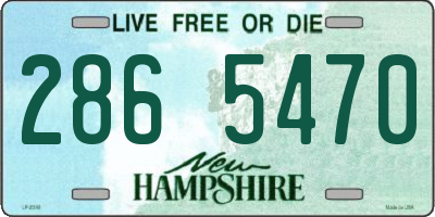 NH license plate 2865470