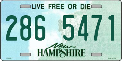NH license plate 2865471