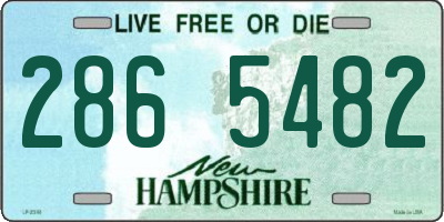 NH license plate 2865482