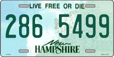 NH license plate 2865499