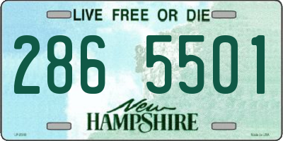 NH license plate 2865501