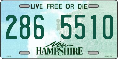 NH license plate 2865510