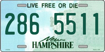 NH license plate 2865511