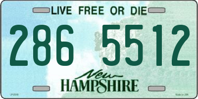 NH license plate 2865512